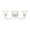 Livex Lighting Coronado 3 - Light Vanity in  Brushed Nickel - 2 of 4