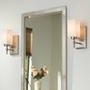 Possini Euro Design Possini Euro Salo 9 3/4" High Brushed Nickel Wall Sconce Set of 2 - 2 of 4