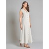 Zaide Button Front Maxi Dress - 2 of 3