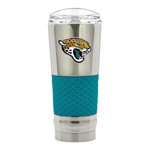 NFL Jacksonville Jaguars 24oz Draft Tumbler with Chrome Finish - 1 of 2