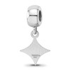 Black Bow Jewelry Sterling Silver Furman Paladins NCAA Bead Charm - 4 of 4