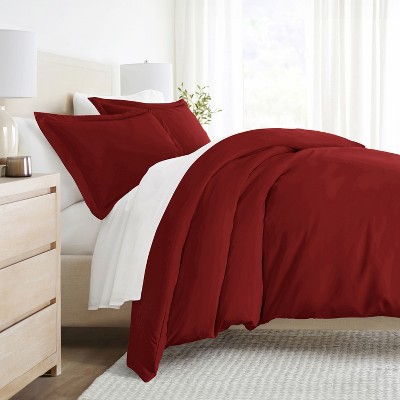 3 Piece Duvet Cover & Shams Set - Soft and Breathable, Double Brushed Microfiber, Wrinkle Free - Becky Cameron