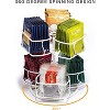 Sorbus 2 Tier Tea Bag Organizer Lazy Susan - Storage Solution Teas Bags, Accessories - Holds Up to 60 Large Tea Bags - 4 of 4