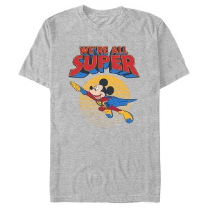 Men's Mickey & Friends We're All Super Mousey T-Shirt - 1 of 4
