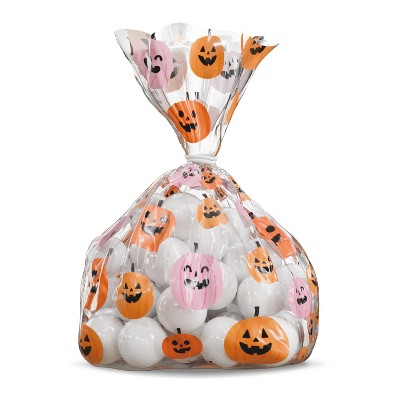 12ct Halloween Treat Bags Jack-O-Lanterns
