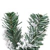 Northlight Flocked Madison Pine Artificial Christmas Garland - 9' x 10" - Unlit - 4 of 4