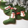 tag Snowman Tree Skirt - 2 of 2