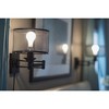Vaxcel Polk 1 - Light Sconce in  Warm Pewter - 3 of 4