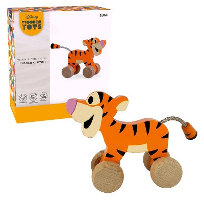 Image of Disney Wooden Toys Winnie the Pooh Tigger Clutch Toy