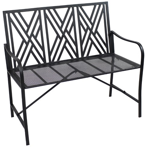 Black outdoor 2025 bench target