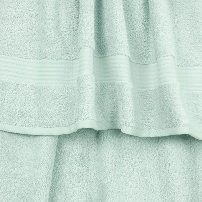 Mint Green Turkish Cotton 6-Piece Bath Towel Set