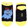 Pac-Man Multi-Character Design Kids Ankle No-Show Socks 4 Pairs - 4 of 4