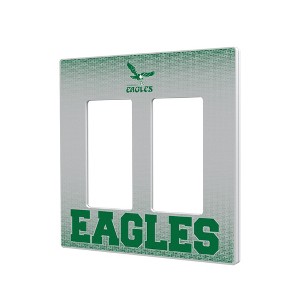 NFL AFC Historic Teams Linen Hidden-Screw Light Switch Plate for Double Rocker - 1 of 4