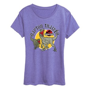 Women's - Jurassic World - Raptor Trainer Short Sleeve Graphic T-Shirt - 1 of 3