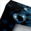 Acoinel 3 Pcs Axolotl and Pearl Lightwight Ultra Soft Comforter Set with 2 Pillowcases, Blue - 4 of 4