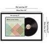 Americanflat Wide Vinyl Record & Album Art Frame - 25x16.5 - Black - 2 of 4