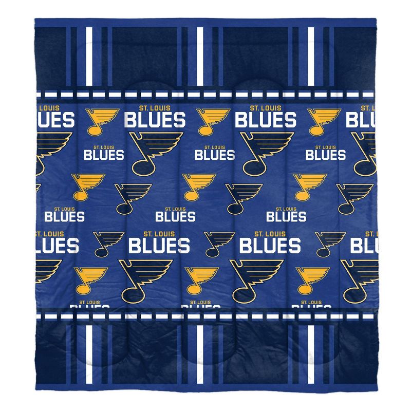 NHL St. Louis Blues Rotary Bed Set, 2 of 4
