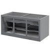 PawHut Large Wooden Hamster Cage, Gerbil Cage, and Other Small Animal Habitat with 1000 Square Inches, Hamster Habitat with Hut, Ramps - 4 of 4