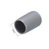 Unique Bargains Vinyl Rubber Screw Thread Bolt Plug Round Tube Insulated Protective Caps 20 Pcs - 3 of 4