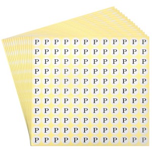 Unique Bargains Round Small Self-Adhesive Crafts Resin Stickers 30 Sheet - 1 of 4