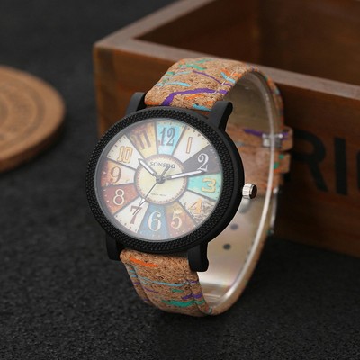 Boersma Vintage-Inspired Women’s Leather Quartz Watch – Classic Casual Wristwatch, Perfect Gift for Her