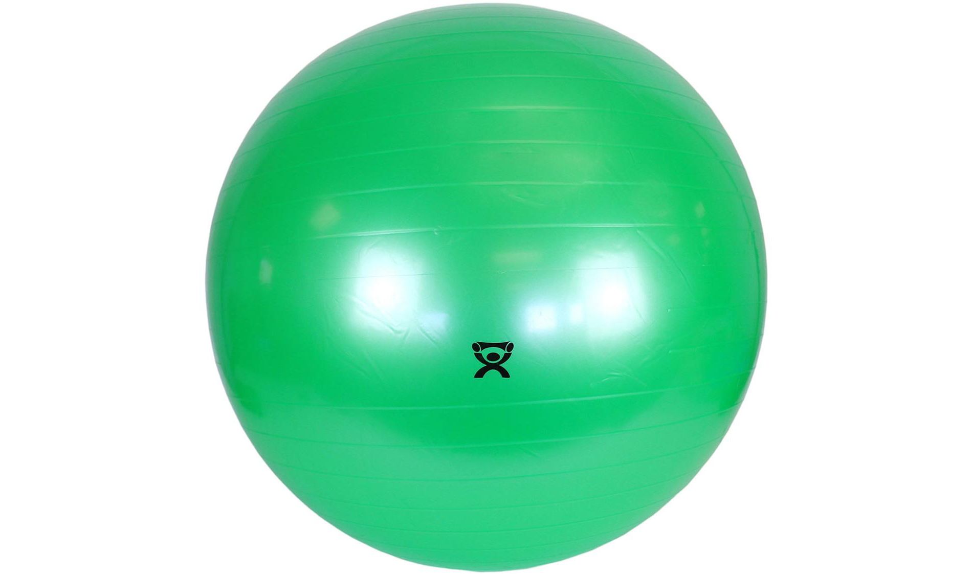 CanDo Inflatable Exercise Ball - Green - 59" (150 cm)
