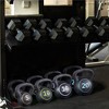Yaheetech 50lbs Kettlebell Set for Home Gym Fitness Black - 2 of 4