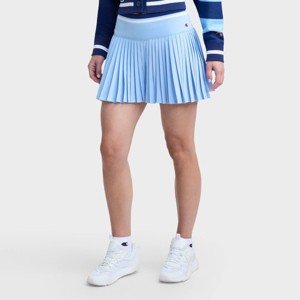 Champion Women's Collegiate Pleated Skort - Light Blue XXL : Target