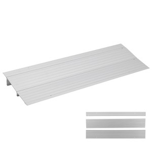Threshold Ramps for Doorways,Aluminum Entry Threshold Ramp  for Doorways and Raised Landings, Weight Capacity 700 LB - 1 of 4