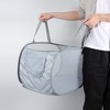 Unique Bargains Folding Single Layer Laundry Basket 22.83"x14.17"x14.17" 1 Pc - 2 of 4