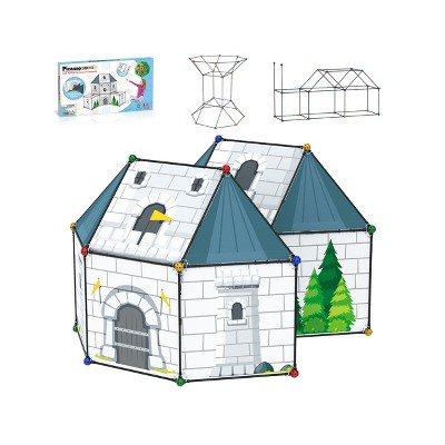 PICASSO-TILES Fort Building Tent Castle Theme Set