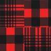 Patchwork Plaid Storage Ottoman Red/Black - Woolrich x Target - 4 of 4
