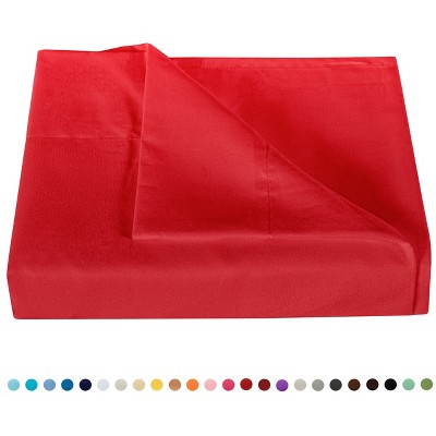 Brushed Microfiber Flat Sheet Only, Super Soft Hotel Quality Top Sheet - NTBAY