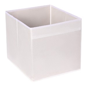 Unique Bargains Shelves Closet Fabric Storage Bin for Organizing Clothes Books 1 Pc - 1 of 4