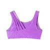 Andy & Evan  Kids  Purple Strappy Back Swimsuit - 4 of 4