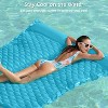Jasonwell Floating Mat Pool Float - Giant Inflatable Water Mat for Pool, Lake & Beach, X-Large Lounge Raft for Adults & Kids (Blue) - 3 of 4