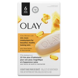 Olay Ultra Moisture with Shea Butter Bar Soap - 1 of 4