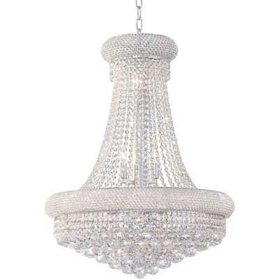 Elegant Lighting Elegant Primo Collection 24" Wide Traditional Crystal Chandelier