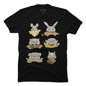 Men's Design By Humans Cravings By T-Shirt - 1 of 4