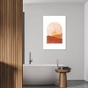 Abstract Geometric Sunset by Whales Way Unframed Wall Canvas - iCanvas - 2 of 3