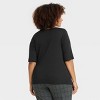 Women's Slim Fit Elbow Sleeve T-Shirt - A New Day™ - 2 of 3
