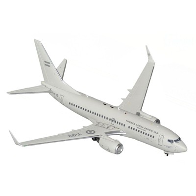 Boeing 737-700 Transport Aircraft "Fuerza Aerea Argentina (Air Force)" (T-99) Gray 1/200 Diecast Model by GeminiJets