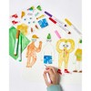 Journey of Something: Wipeable Silicone Mat - Friends - Reusable Coloring Kit - 4 of 4