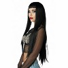 California Costumes Trad-Goth Straight Adult Wig - 2 of 4