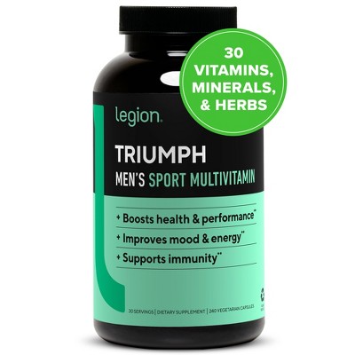 Legion Triumph Men's Multivitamin Supplement - 30 Servings