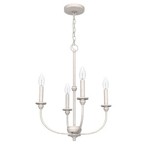 Hunter Fans Southcrest 4 - Light Chandelier in  Distressed White - 1 of 1