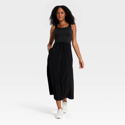 Женские платья All In Motion Women's Woven Travel Dress - All In Motion™ Navy Blue M — фото 3
