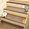 WaterHog 8.5"x30" Set of 4 Diamonds Indoor/Outdoor Stair Treads Door Mats - 2 of 4