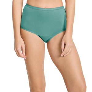Jockey Women's Worry Free Cotton Stretch Moderate Absorbency Brief - 1 of 4
