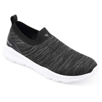 Vance Co. Mens Pierce Casual Slip-on Knit Walking Sneaker